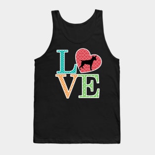 Love rat terrier best rat terrier Tank Top